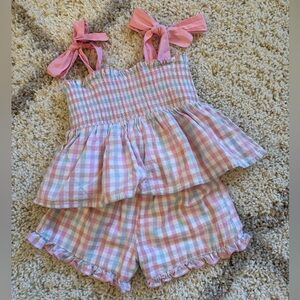 CLASSIC WHIMSY- Toddler girls matching set